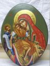 Virgen de Kikos y San Lucas (53 x 38) |    700